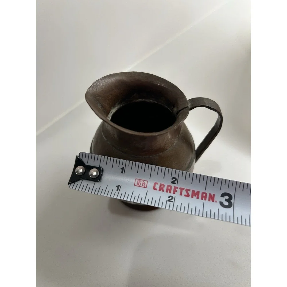 Vintage Small Brass Pitcher